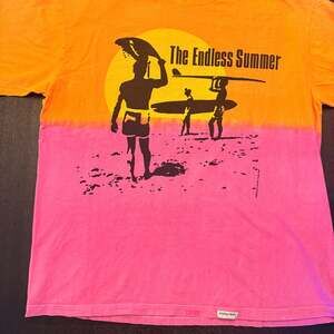 Rare Endless Summer Vintage Men t-shirt by Crazy Shirts Hawaii size X-Large 1987